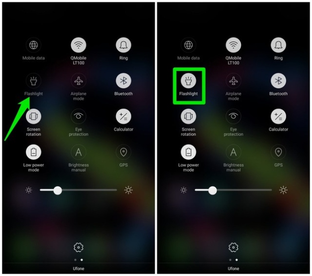 Backdate 4  Ways To Turn On And Off The Flashlight On Android