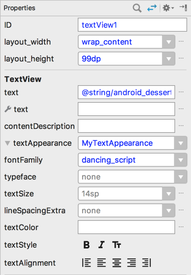 Niche Utama 1 Add A Font As An XML Resource  Views  Android Developers