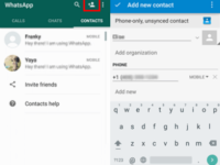 Niche Utama 1 Easy Guide] How to Add WhatsApp Contacts on Android