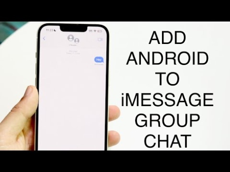 Boost Your Group Chat Game: Adding Android To IMessage Group Chat Made Easy!