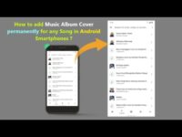 Niche Utama 1 How to add Music Album Cover permanently for any Song in Android