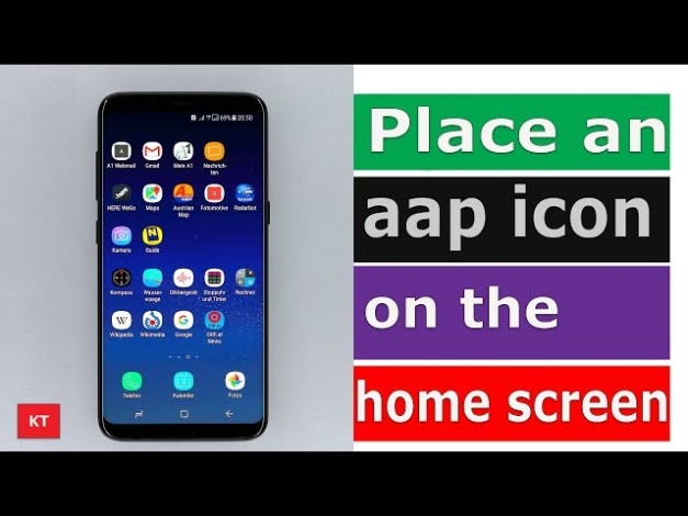 Niche Utama 1 How To Put App On Home Screen Android - YouTube